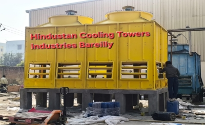 Manufacturer, Exporter, Importer, Supplier, Wholesaler, Retailer, Trader of FRP Indused Draft Cooling Towers Double in Bareilly, Uttar Pradesh, India.